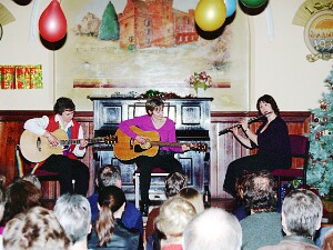 2001_12_29a Sessions and 'Borders Women' concert